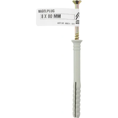 Afbeelding van Deltafix nagelplug standaard grijs 5 x 50 mm 1 st.