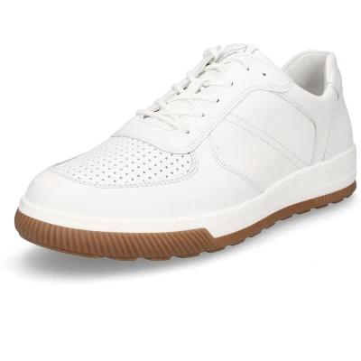 Afbeelding van Waldläufer Herren Leder Sneaker weiß 6,5
