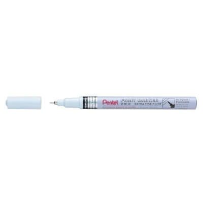Afbeelding van Pentel Extra Fine Paint Marker, wit (12 stuks)