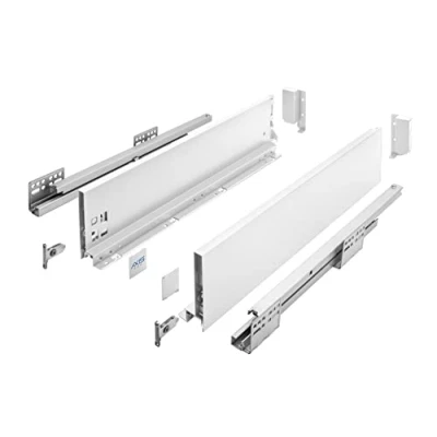 Afbeelding van GTV Laderails AXIS PRO I Lade rails volledig uittrekbaar Wit Belastbaarheid tot 40 kg Push to Open Systemen Vrije toegang Breedte: 550 mm Hoogte: 120