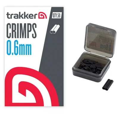Afbeelding van Trakker Crimps 0.6mm (50 Stuks) Karper onderlijnmateriaal
