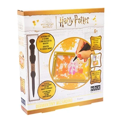 Afbeelding van DIAMANTINY Harry Potter Wizarding Deco Frames Knutselset voor mozaïek, activiteiten Crystal Art, diamantschilderij, 2 afbeeldingen om te versieren met edelstenen, code 21102