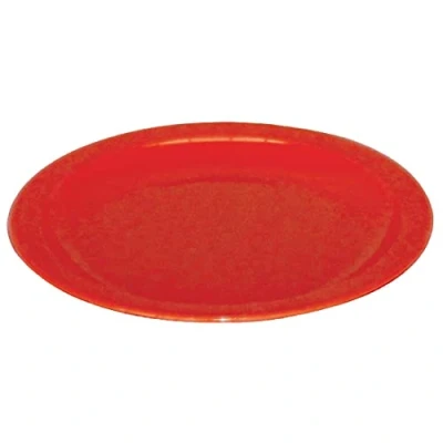 Afbeelding van Olympia Kristallon polycarbonaat borden 23cm rood (12 stuks)
