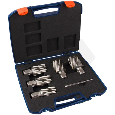 Afbeelding van Rotec Kernborenset 24, 26, 28, 30 &amp; 32x30mm HSS XE UNI (in Koffer)