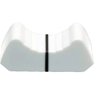 Afbeelding van 10 stuks binnengat 8 mm mixer schuifregelaar fader knop vervanging, geschikt voor Yamaha Soundcraft BEHRINGER (wit)