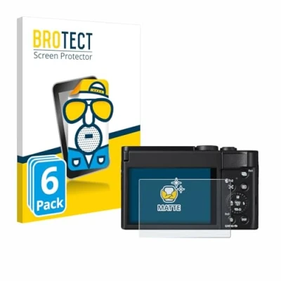 Afbeelding van BROTECT Screenprotector voor Panasonic Lumix DC TZ99 Folie Beschermfolie matte (6 Stuks)