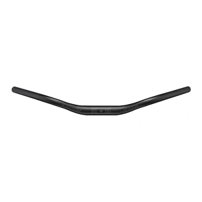 Afbeelding van ergotec Unisex Stuttgarter Al6061 t6 stuurbeugel voor volwassenen, zwart zand, 31,8, GW610, GL180, GH46, 52