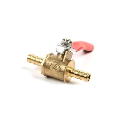 Afbeelding van Messing Kogelkraan SENRISE 6mm Afsluitklep Prikkeldraad Slang Pijp Joiner Kraan Connector Adapter voor Water Gas Olie (Pack van 1)