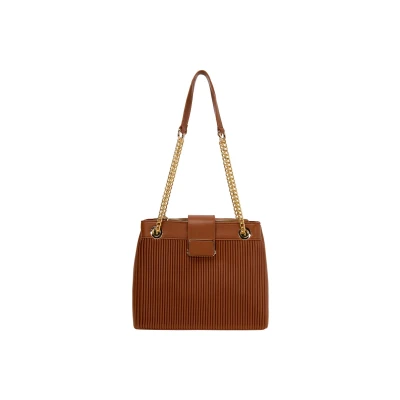 Afbeelding van faina Shoulder Handtas, Dames, Maat: One Size, Brown