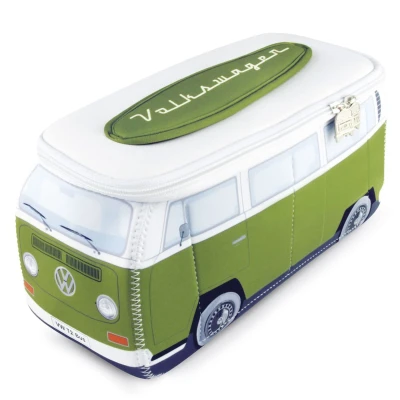 Afbeelding van toilettas Volkswagen VW bus T2 (Bulli) Large kleur : groen