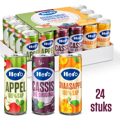 Afbeelding van Hero Blikjes 24x250ml
