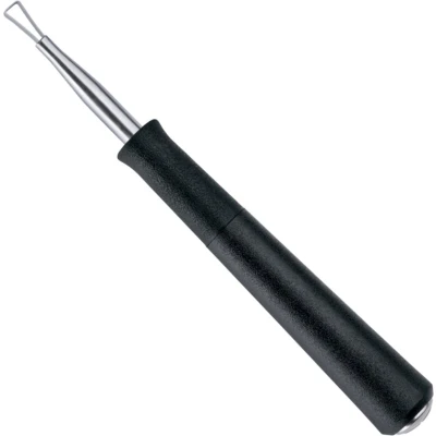 Afbeelding van Triangle Professioneel Kerf en Decoreermesje RVS 14 cm Zwart