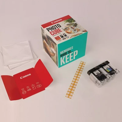 Afbeelding van Canon 5225B017 inktcartridge 2 stuk(s) Origineel Normaal rendement Cyaan, Magenta, Geel
