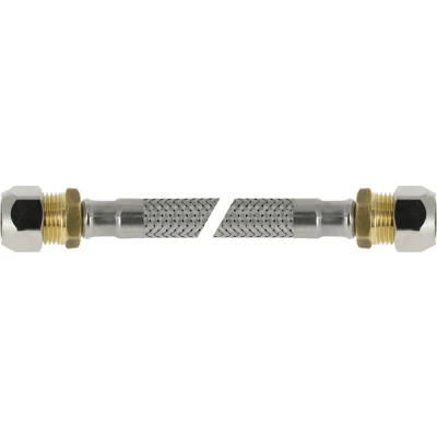 Afbeelding van Bonfix Flexibele RVS aansluitleiding 50 centimeter 10 x 15 2 knel