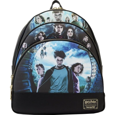 Afbeelding van Loungefly Harry Potter tas Trilogy Series 2 Triple Pocket