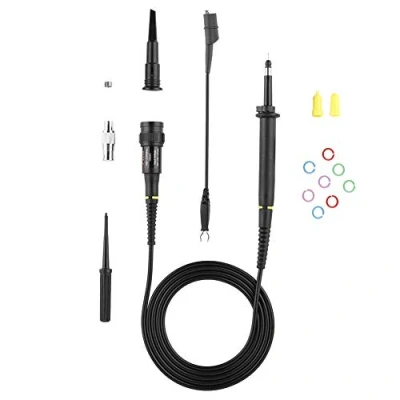 Afbeelding van BNC oscilloscoop sonde 250 MHz 100 voudige, hoogspannings 2000 Vp p, P4250 accessoire meetsnoeren set