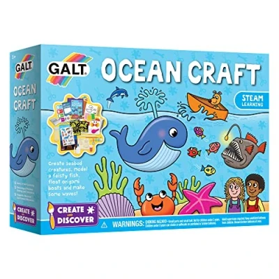 Afbeelding van Galt Toys, Create and Discover Ocean Craft, Craft Kits for Kids, Ages 5 Years Plus