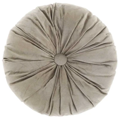 Afbeelding van Unique Living Kussen Basics Ø40 cm Steen