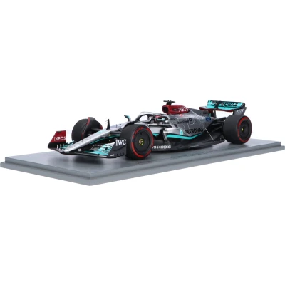 Afbeelding van Mercedes AMG F1 W13 E Performance Spark Modelauto 1:18 2022 George Russel Petronas