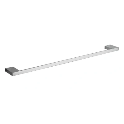 Afbeelding van Wiesbaden Eris enkele handdoekrek 60cm chroom
