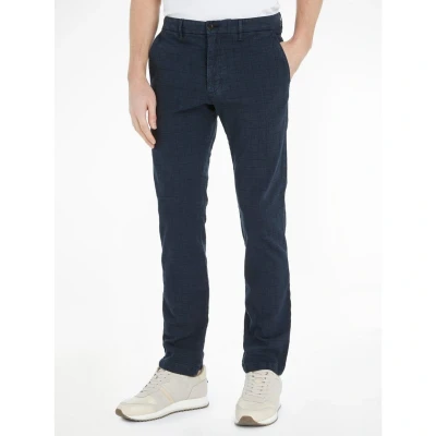 Afbeelding van Tommy Hilfiger Denton POW Check Broek, Heren, Maat: 30x34, Desert sky