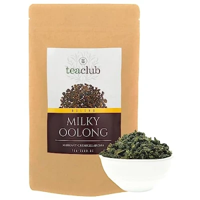 Afbeelding van MILKY Oolong 500g, Premium Thee met Groene Karakter, Semi gefermenteerde Los, TeaClub Losbladig