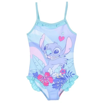 Afbeelding van Disney Lilo &amp; Stitch Badpak blauw Maat 104
