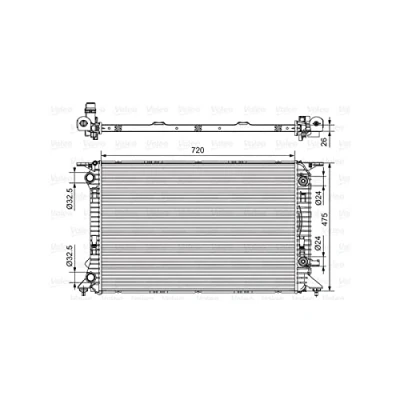 Afbeelding van Valeo Radiateur 735472