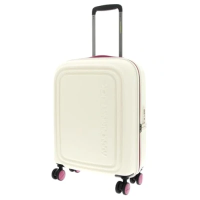 Afbeelding van Mandarina Duck Logo + trolley cabin, raspberry smoothie, Linea iconica di in policarbonato