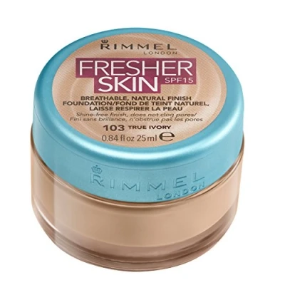 Afbeelding van Rimmel Foundation Fresher Skin 25 ml True Ivory 103