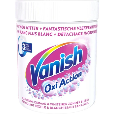Afbeelding van 6x VANISH Oxi Action Poeder Crystal White 550g