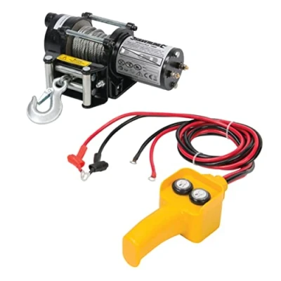 Afbeelding van Silverline 12 V elektrische treklier 900 kg (2000 lb)