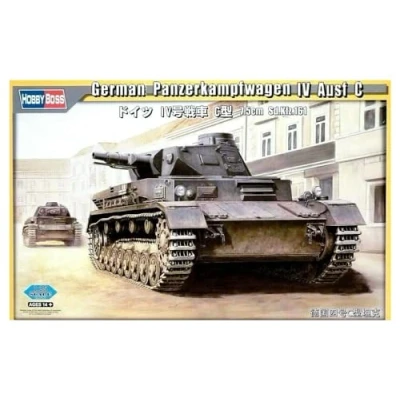 Afbeelding van Hobbyboss 1:35 Schaal &quot;Duitse Panzerkampfwagen IV Ausf C&quot; Model Kit (Grijs)