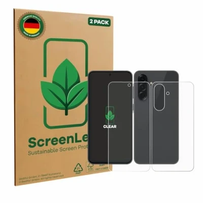 Afbeelding van ScreenLeaf Screenprotector voor Samsung Galaxy A36 (Voor+Achter) Duurzame schermbescherming Folie Beschermfolie transparant (2 Stuks)