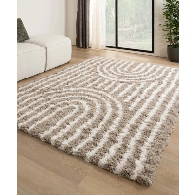 Afbeelding van Scandinavisch Vloerkleed Cozy Arch Beige 300x400 Cm