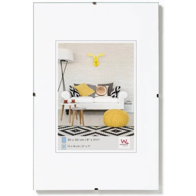 Afbeelding van Walther design RB030K Frameloze fotohouder, 20x30 cm, helder glas