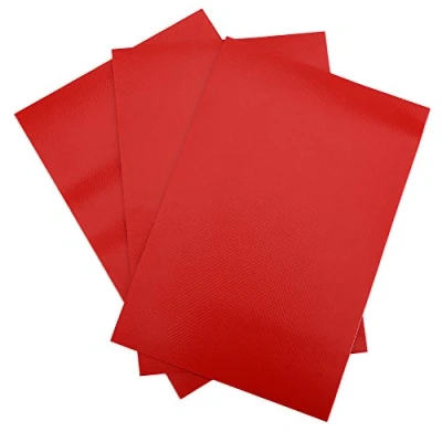 Afbeelding van 3pcs PVC Kayak Repair Patches, Inflatable Raft Boat Canoe Patches Kit Set Accessory(red)