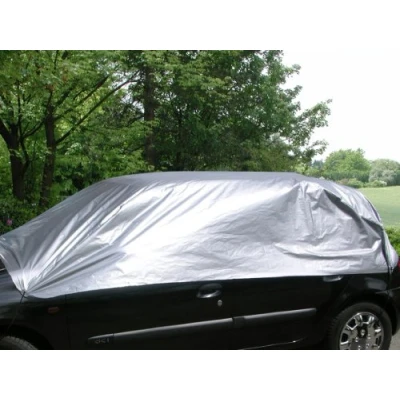 Afbeelding van APA 16186 Halfgarage M met elastiek en haken (max. 8,00 m).,Zilver