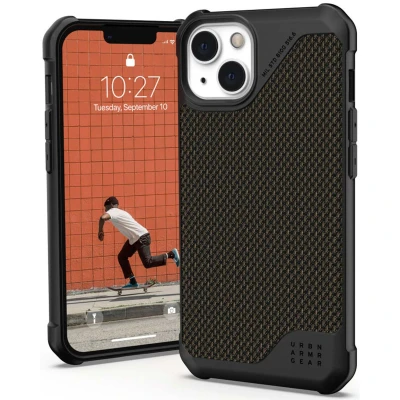 Afbeelding van Metropolis LT Backcover voor de Apple iPhone 13 Kevlar Olive Shockproof/Valbescherming