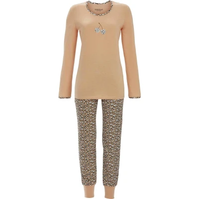 Afbeelding van Ringella pyjama dames katoen roze