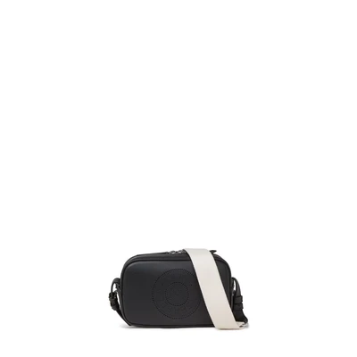 Afbeelding van KARL Lagerfeld Circle Camerabag Perforated Schoudertas, Dames, Maat: One Size, Black