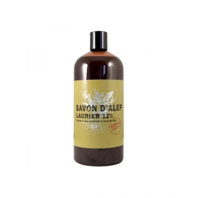 Afbeelding van Aleppo Soap Co Zeep 12% Laurier Navul 1000ml
