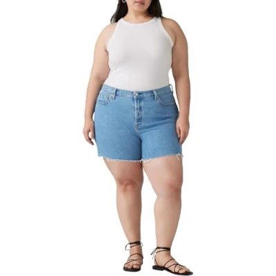 Afbeelding van Levi&#039;s Plus 501 Original Jeansshort, Dames, Maat: 46, Multiple choice
