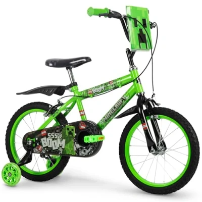 Afbeelding van Huffy Minecraft 16 inch Kinderfiets Groen