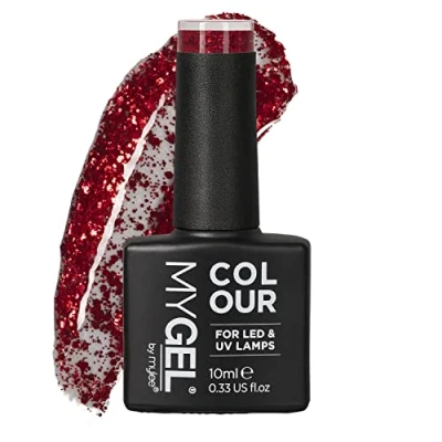 Afbeelding van Mylee Gel Nagellak 10ml [Cabaret] UV/LED Gellak Nail Art Manicure Pedicure, Professioneel &amp; Thuisgebruik [Bold Glitters Range] Langdurig en gemakkelijk aan te brengen