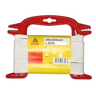 Afbeelding van Deltafix koord jaloeziekoord wit 20 m x 3 mm