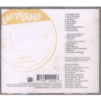 Afbeelding van Hibbert Ossie &amp; Revolutio Earthquake Dub
