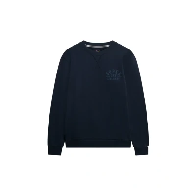Afbeelding van Superdry Athletic Essentials CREW Sweater, Heren, Maat: Medium, Eclipse navy