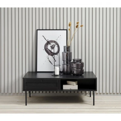Afbeelding van Nordic Home Meya salontafel zwart Hout