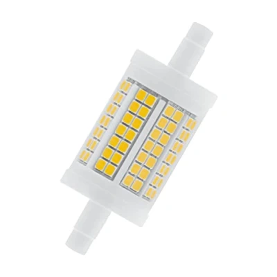 Afbeelding van Osram led lineair helder r7s 1521lm 11w 2700k 80ma straling 360graden wit ip20 dxl 28x78mm 4058075432635